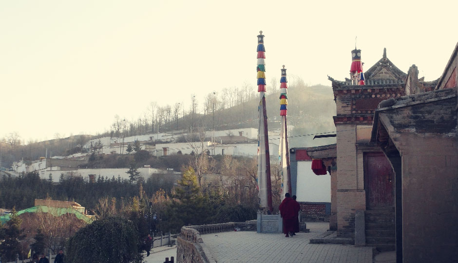 Das Zuhause der buddhistischen Mönche: ein Touristentummelplatz